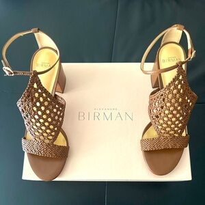 Alexandre Birman show with box Cadie 60 block sandal